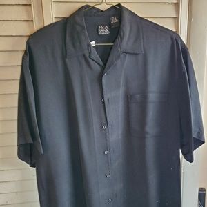 Joseph A Bank 100 % Silk Men's Shirt